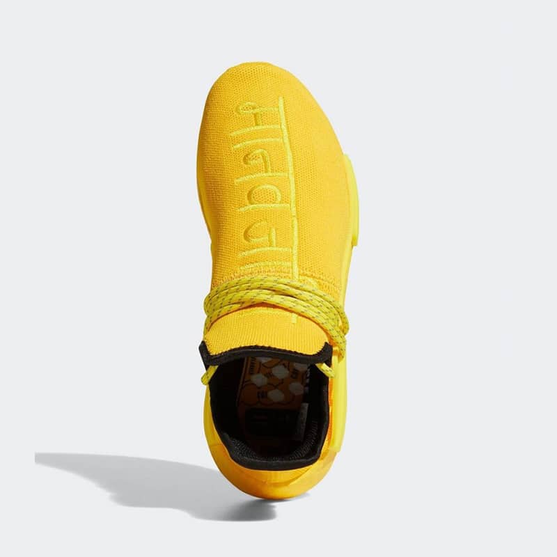 Adidas pharrell gold best sale